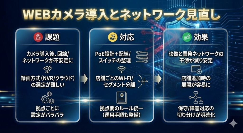 工場の1G→10G配線+スイッチ冗長化